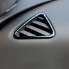 Black Brushed Accessories For Chevrolet Malibu 2016 -  AC Control Panel Door Bowl Head Light Switch Lift Button Cover Trim