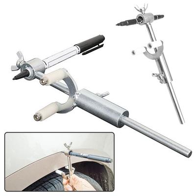 Rad Augenbrauen Sickenlinie Parallelzeichner Einstellbares Auto Rad Augenbrauen Sickenlinie Formung Parallelanreißer Anreißwerkzeug