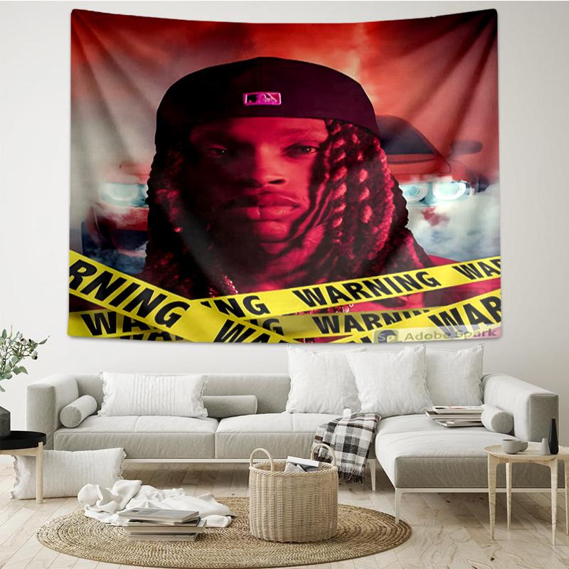 King Of The Rapper Tapestry Hanging for Bedroom,Livingroom, Playroom,Decor Art Room Wall Tapestry Holiday and Birthday Gifts