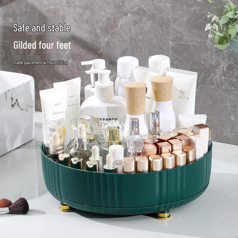 Rotating Kitchen Spice Rack Storage Turntable