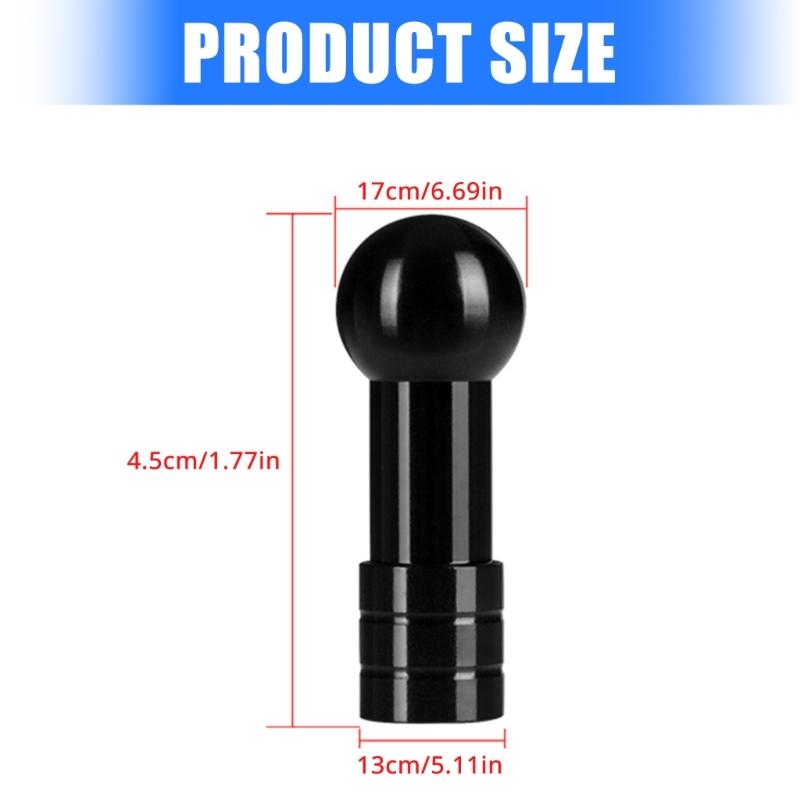 1/4 Zoll zu 17mm Kugelkonverter einfach zu installieren 1/4 Zoll Gewinde zu 17mm Kugeladapter Schnelle Befestigung für Auto-Handyhalterung