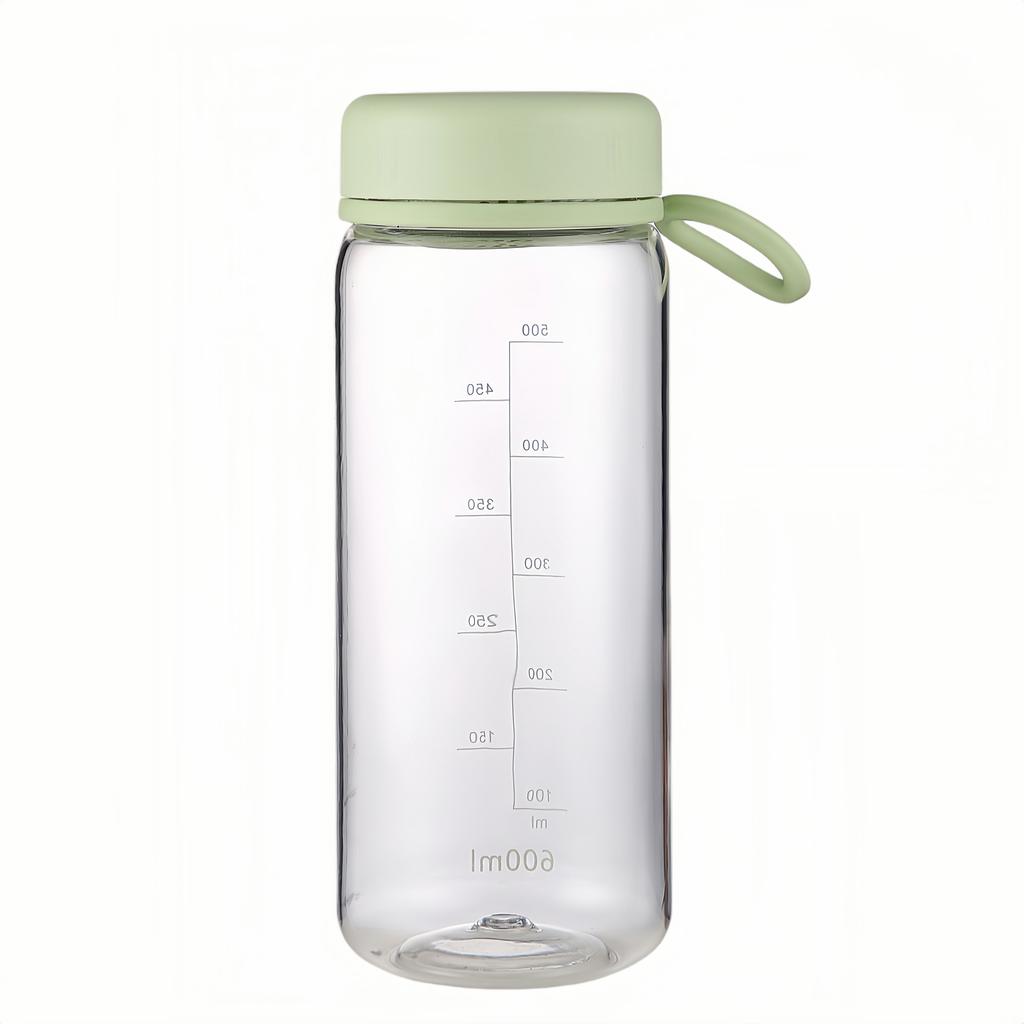 Sportwasserflasche aus Kunststoff, auslaufsicher, tragbarer Wasserbecher, einfache Flasche für Studenten, Kaffee-Tee-Tasse mit Tee-Ei, Sommer-Trinkgeschirr