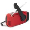 Portable Emergency Hand-cranked Radio with Flashlight and Auto-Tuning