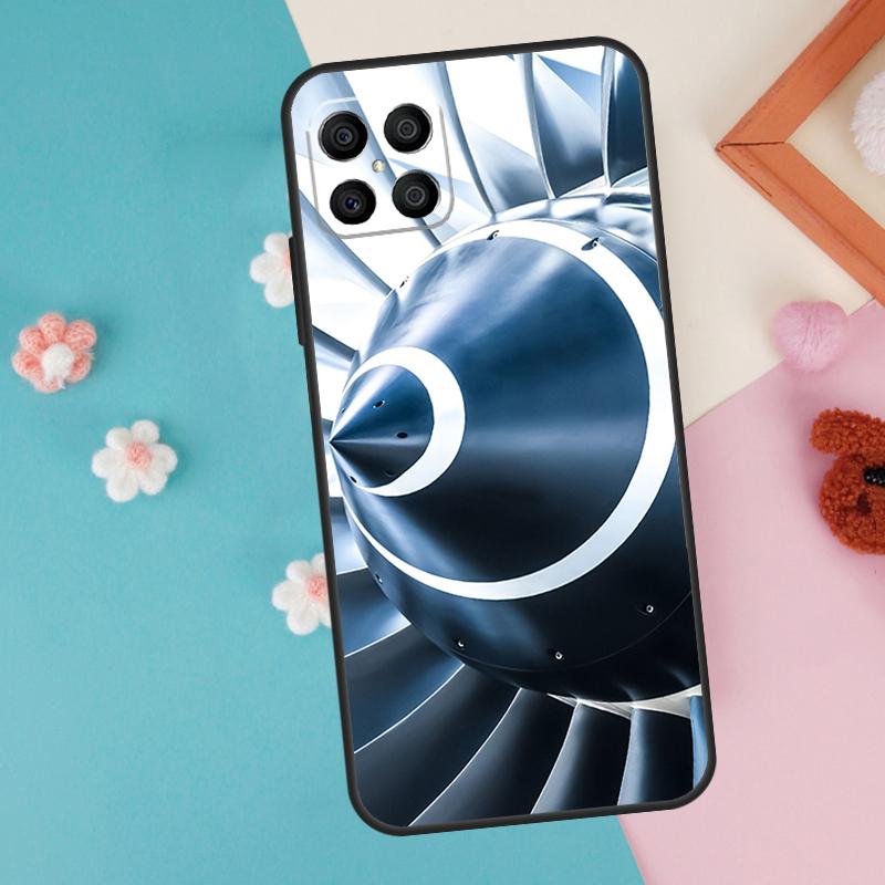 

Jet Turbofan Engine Case For Honor 200 Pro 50 70 90 Lite X9a X8a X8 X9 X8b X9c X9b Honor Magic 7 5 6 Pro Cover For Honor 50