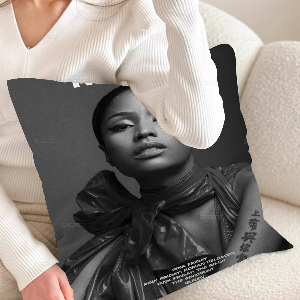 Singer Nicki Minaj Cushion Cover Pillowcase Upholstery Sofa Throw Pillow Home Decor Pillowcas