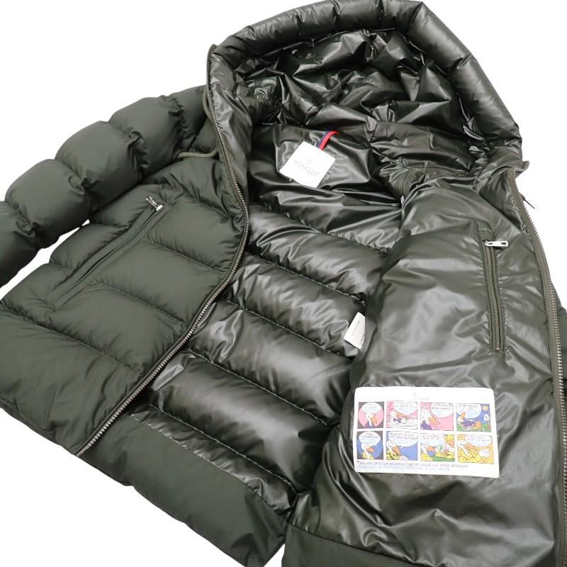 MONCLER  I20911A00182 54A81 1 Down jacket khaki polyester mens