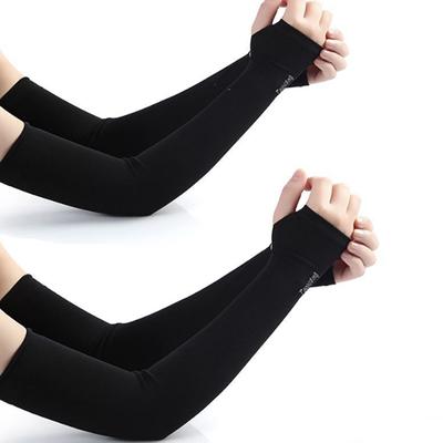 Armmanschette für Sonnenschutz, wärmer, Camouflage, einfarbig, Halbfinger, Golf, Radfahren, lange Handschuhe, Laufarmmanschette