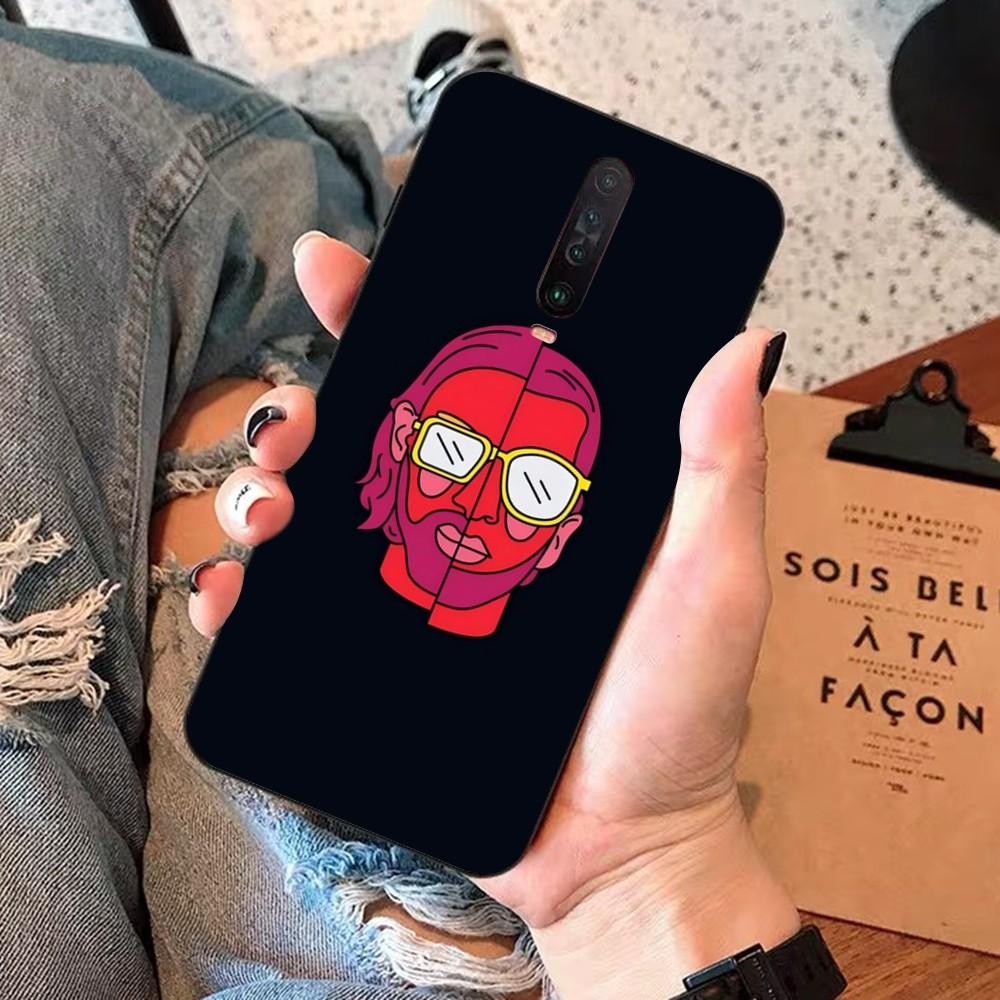 

P-PNL Q-QLF Rapper Phone Case For Redmi 5 6 7 8 9 10 plus pro 6 7 8 9 A GO K20 K30 K40 pro plus F3 Fundas Redmi K40ProPlus