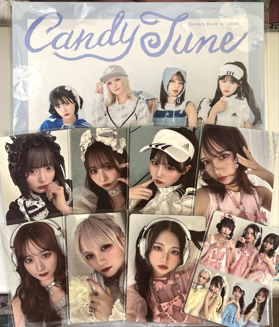 

[USED] CANDYTUNE LARME Book & 8 Trading Cards