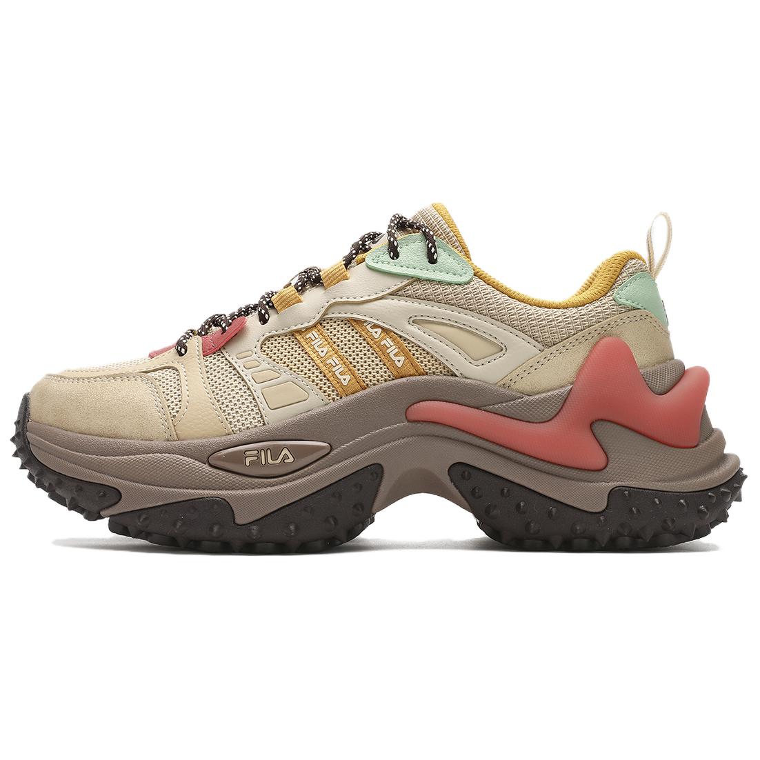 

New FILA SOFIA 3 Moisture-Wicking Height Increasing Low-Top Casual Shoes Women s Yellow Rice F12W411105FPA 38