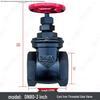 Z15T-10/16 Cast Iron Threaded Gate Valve, DN15-50