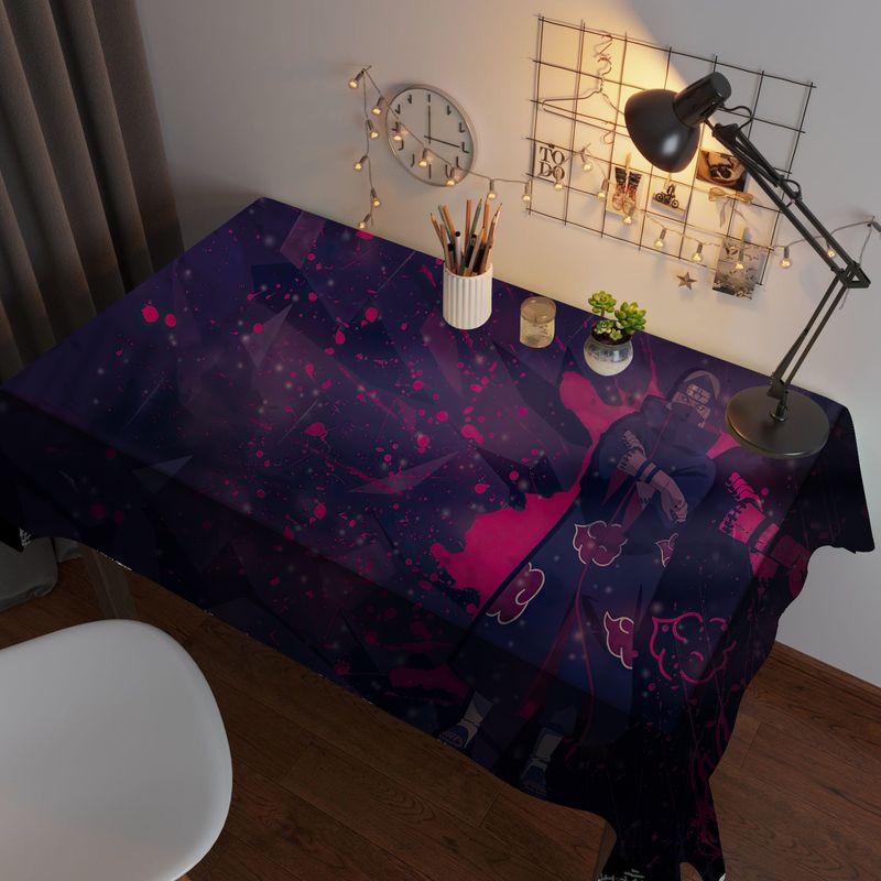 

Naruto Tablecloth Cute Cartoon Japanese Cartoon Coffee Table Cloth Dormitory Dining Table Primary School Student Desk Pad Fabric HYZB07 90x 60cm (commonly used in bedside tables)