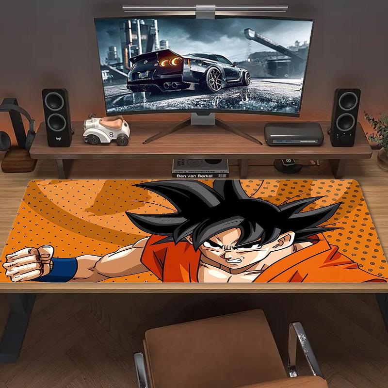 Dragon Ball Print Cushion Non-slip Laptop Tablet Big Mousepad XXL Mat Mini PC Playmat With Lock edge