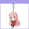 Ditf Darling In The Franxx Keyring Zero Two 002 Acrylic Keychain Premium Quality Gift For Anime Lovers