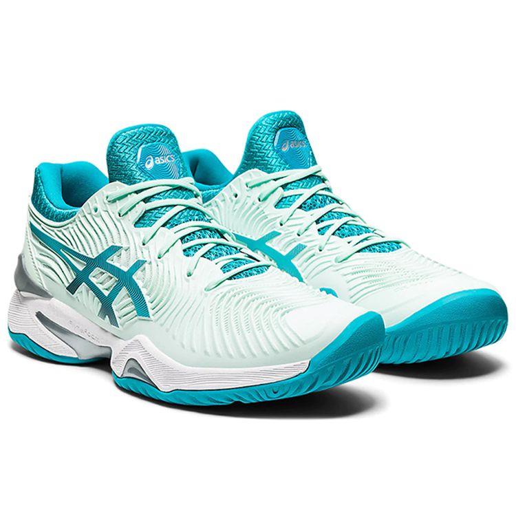 Asics Court FF 2 Bio Mint Lagoon Women Sneakers Blue 1042A076-300