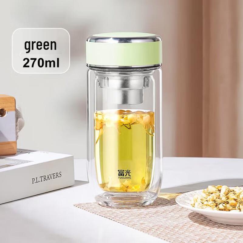 FUGUANG Reinforced Double-Layer High Borosilicate Glass Egg Cup