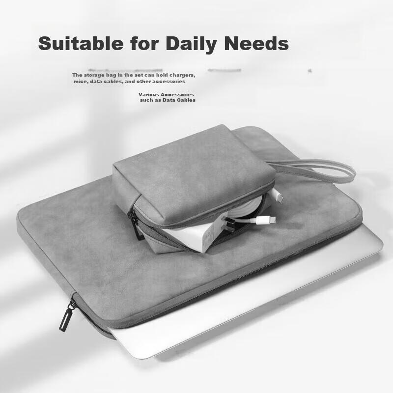 Taikesen Laptop Sleeve Compatible with Huawei, Apple Macbook 14-Inch, Lenovo Shockproof Protective Case for Men And Wome