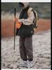 Unisex Japanese Retro Quilted Winter Workwear Vest