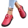 Sneakers Women Shoes Loafers Lace Up PU Leather Flat Spring Casual Comfortable Mom Shoe Mujer Plus Size