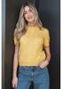 Winter Polka Dot Knit Sweater - Women's Short Sleeve Round Neck European American Fashion