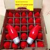 Buddha LED Bulbs: E12/E14 Small Red Grandparent Lamp, E27 Everlasting Lotus Niche Altar