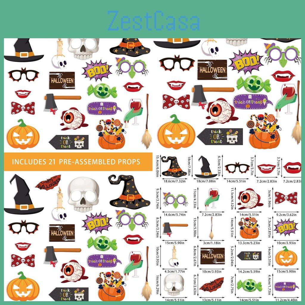 Halloween Decor Photo Prop With Skeleton Pumpkin For Trick Or Treat Celebrations