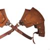 Faux Leather Medieval Shoulder Pauldron Adjustable Steampunk Pirate Cover Cape