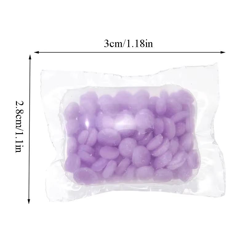 100pack Laundry Beads Premium Fragrance Long-lasting Scent Gentle Odor Remover Fabric Softener & Freshness Clothes Cleaning Pods
