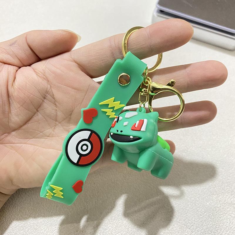 

Cute Keychain Gengar Snorlax Mimikyu Anime Action Figure Toy Keyring Pendant Gift