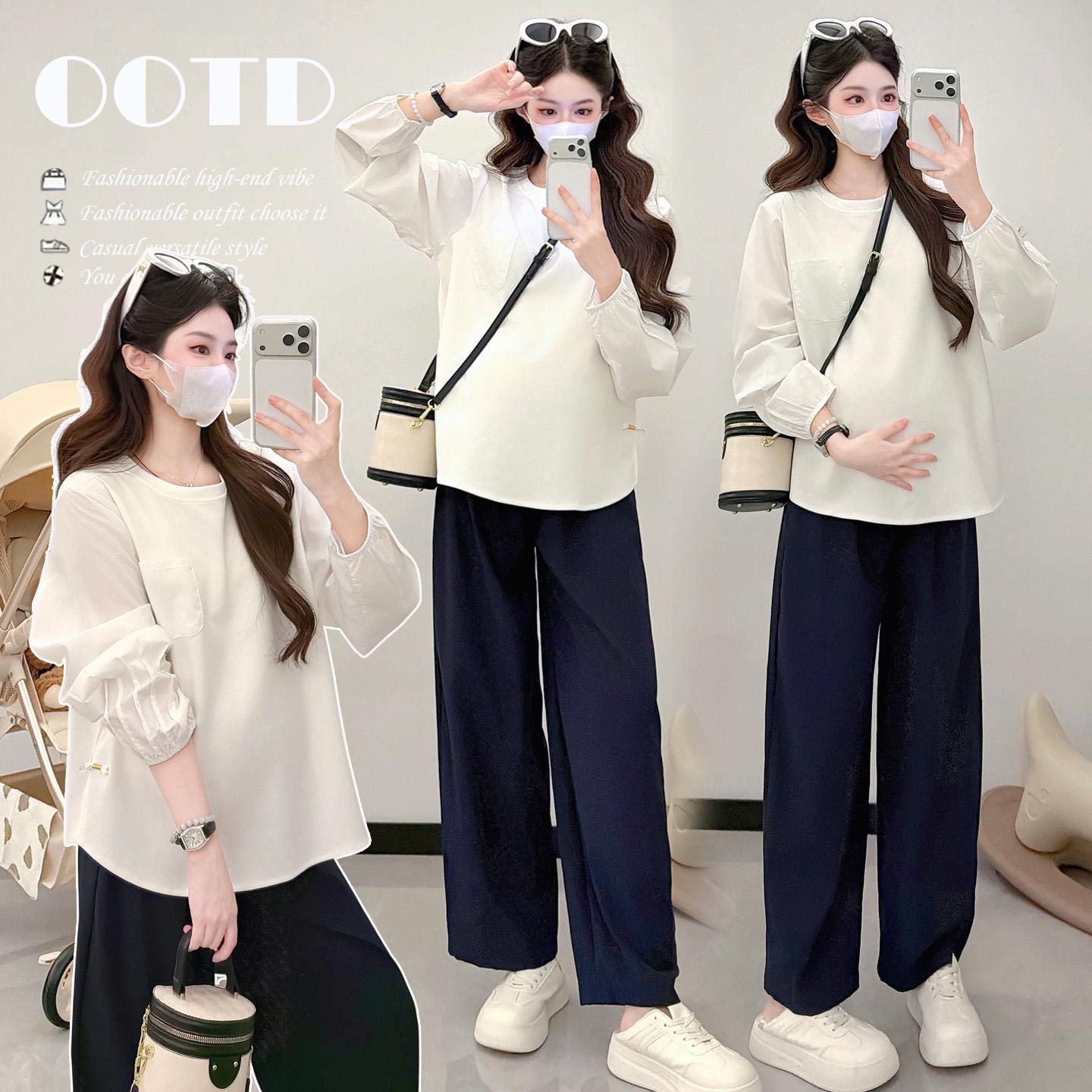 2026 Spring Women s Slimming Patchwork Long Sleeve Casual T-shirt Large
