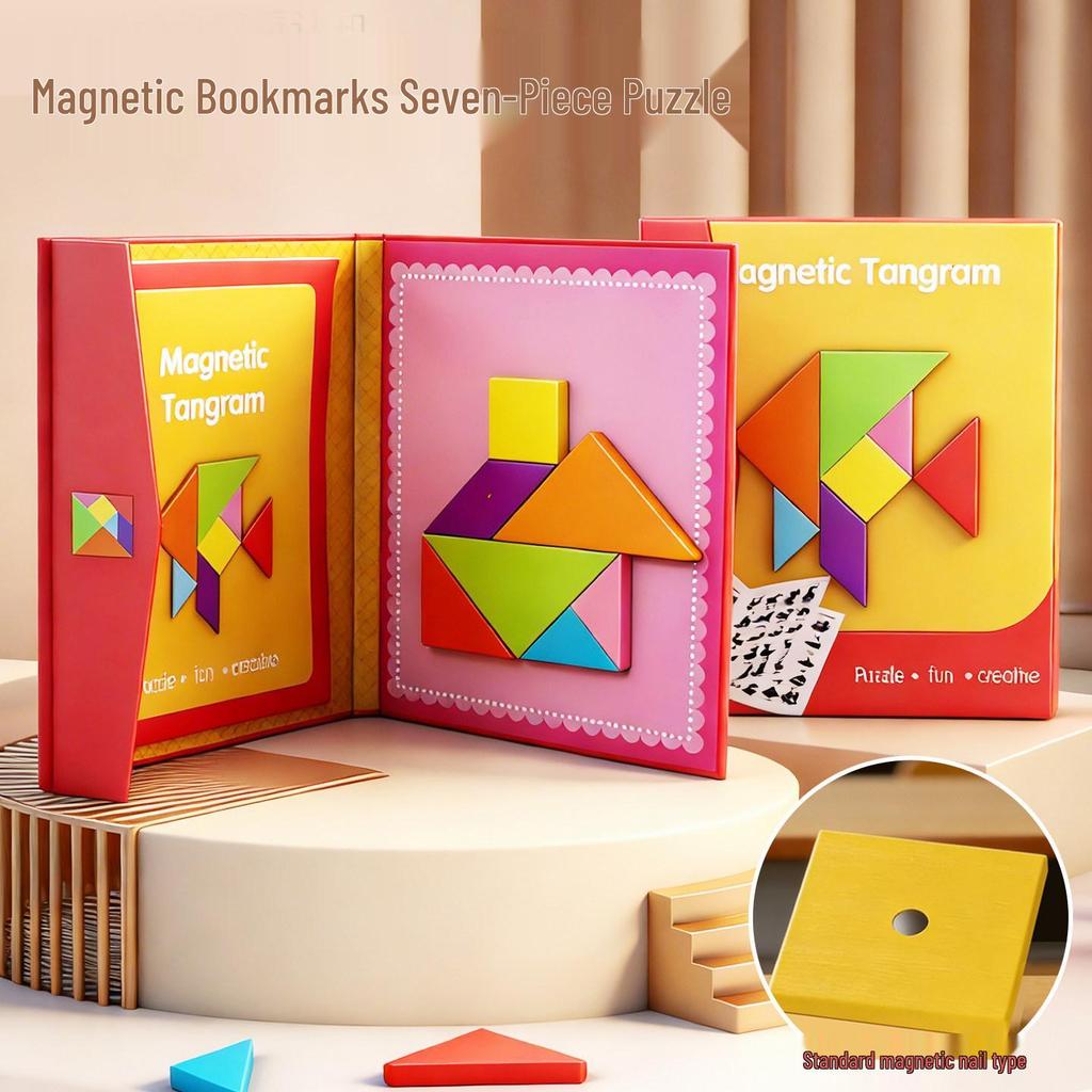 Year 1 Math Magnetic Tangram Puzzles - Educational Aids for Children's Learning
