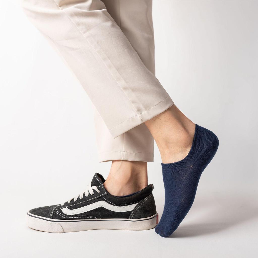 Men's Low-Cut Breathable Spring & Summer Anti-Odor Socks - Sweat-Absorbent, Thin, Shallow Boat Style