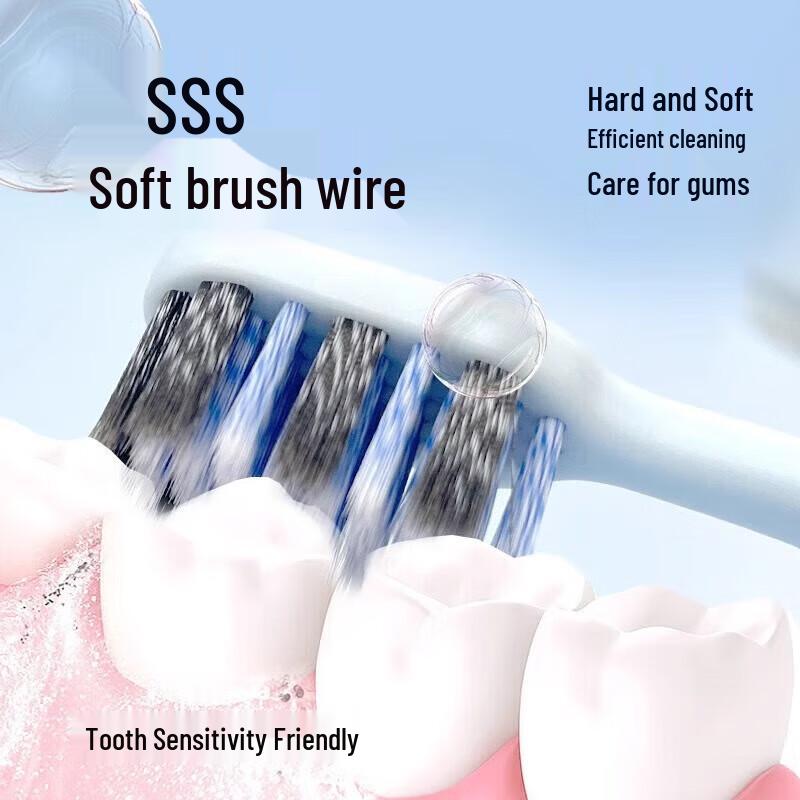 Shuke Wide Head Soft Bristle Toothbrush 4-Pack