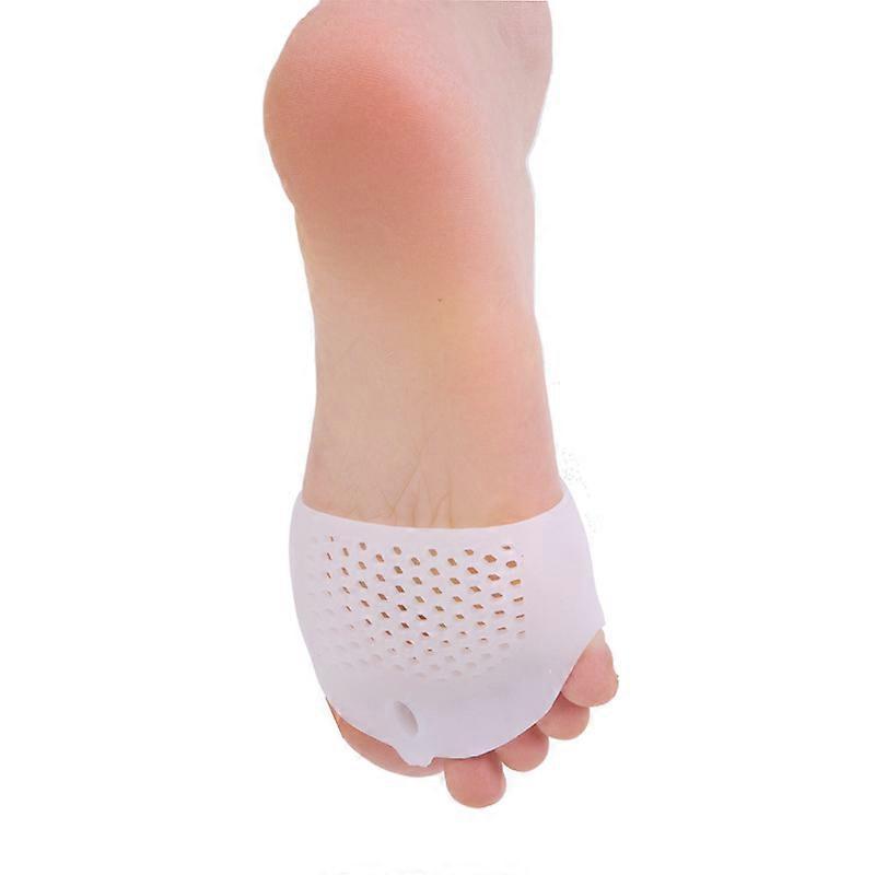 Dww-Gel Toe Separator, 1 Pair of 3-hole Bunion Protectors and a 5-hole Big Toe Corrector for Men and Women Suffering from Painful Bunions During the D