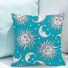 Tarot Sun And Moon Cushions Double-Sided Printing Pillows Decorative For Bed Of Modern Sofa Pillow Cover Decoration Living Room