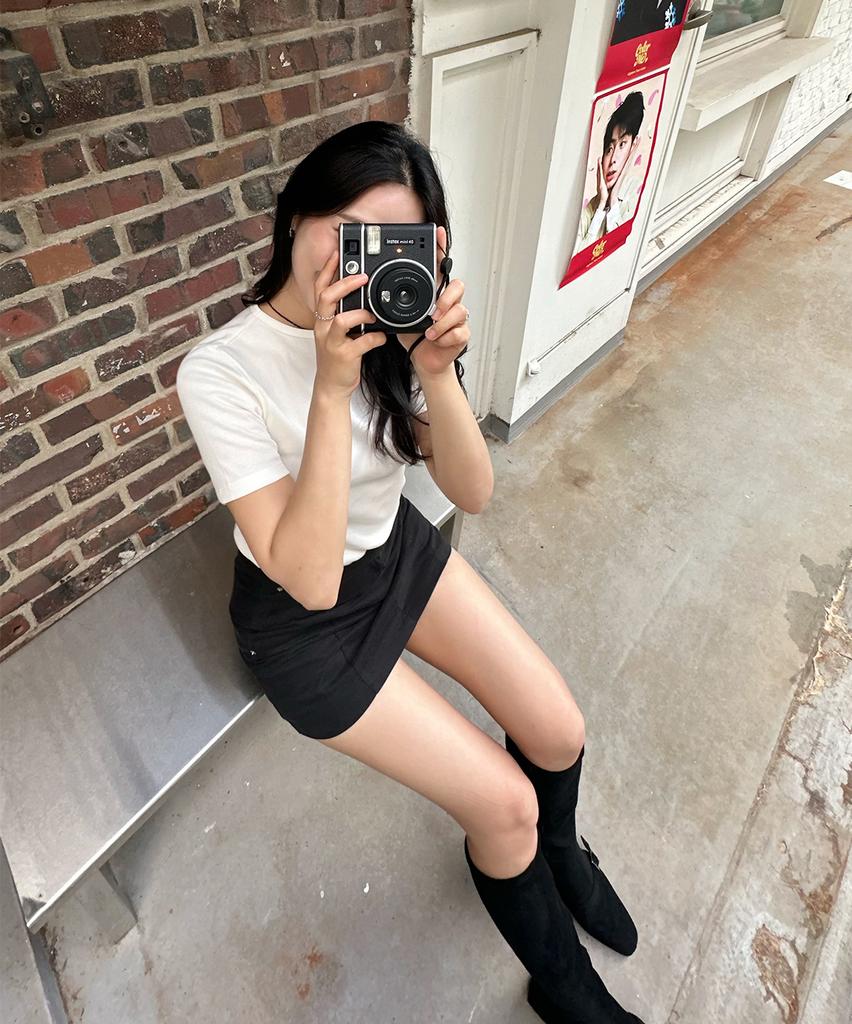 Coreofalchemy Suede Slim Long Boots Black