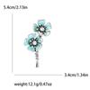 Fresh And Sweet Oil Dripping Flower Brooch Fashion Versatile Clothing Accessories Elegant Temperament Corsage