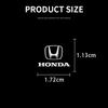 For Honda Car Interior Sticker Central Control Decals Emblem Badge For Honda Mugen Power TypeR Jazz City Civic Inspire Accord FI