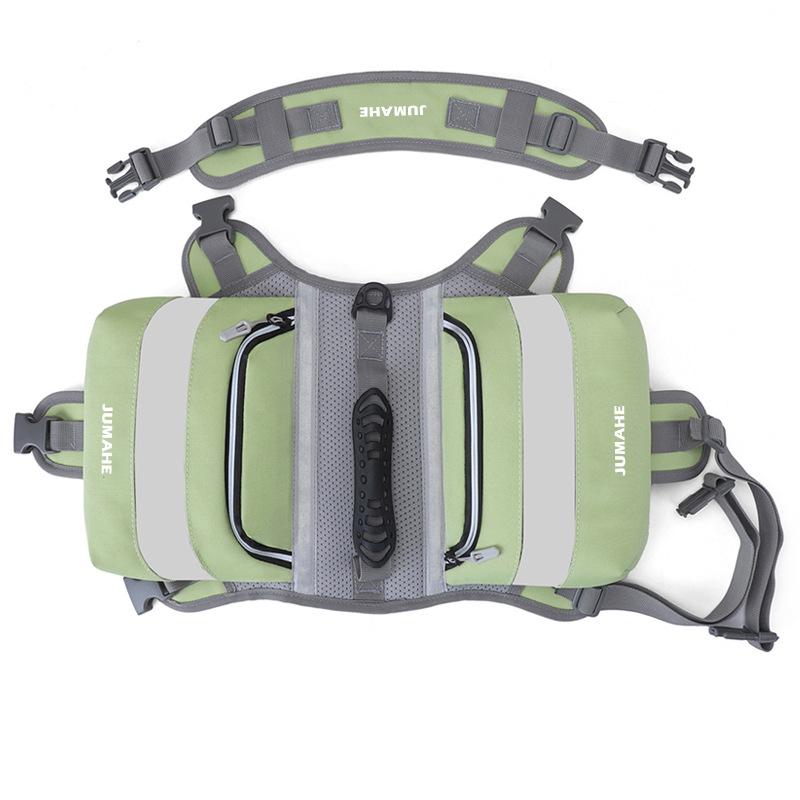 New Model, Pet Dog Self-backpack, Medium and Large Dog Self-carried Snack Dog Food Backpack When Going Out