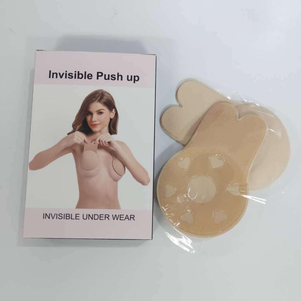 Bunny Ear Push-Up Silicone Nipple Covers & Strapless Bra