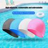 Professional Durable Silicone Swimming Cap With Ear Pockets For Adults And Teens Protects Long Hair And Provides High Elasticity