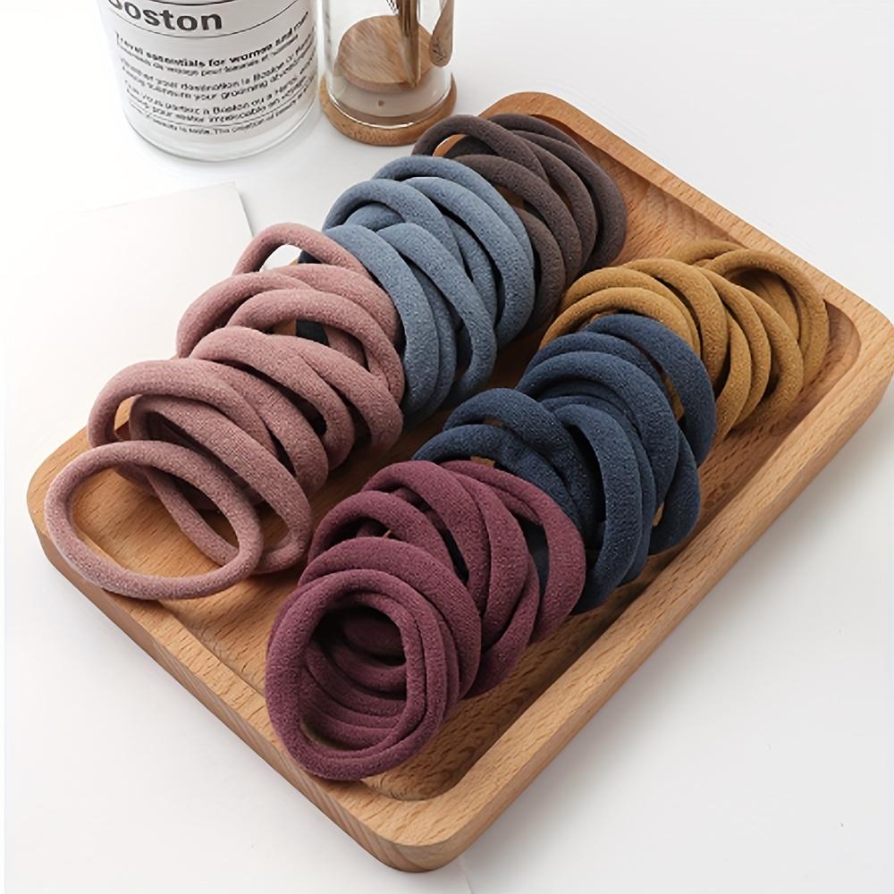 50/100pcs Soft Elastic Hair Ties Hair Bands Decorative Hair Accessories Set For Baby Girls Hoofdband Kids Hair Accessories