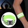 Bike Safety Alert Reflector Wristband Warning Armband Cycling Reflective Strips Bicycle Bind Strap