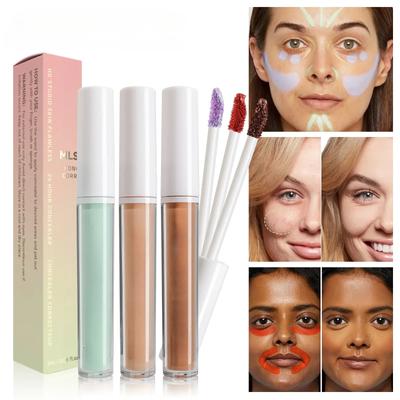 High Covering Liquid Concealer Waterproof Lasting Oil Control Face Foundation Full Cover Acne Dark Circles Corrector Skin Color
