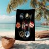 Till Lindemann, Lead Singer of the German Heavy Metal Rock Band Rammstein, Outdoor Camping Vacation Swimming Beach Scarf Decorative Blanket F10