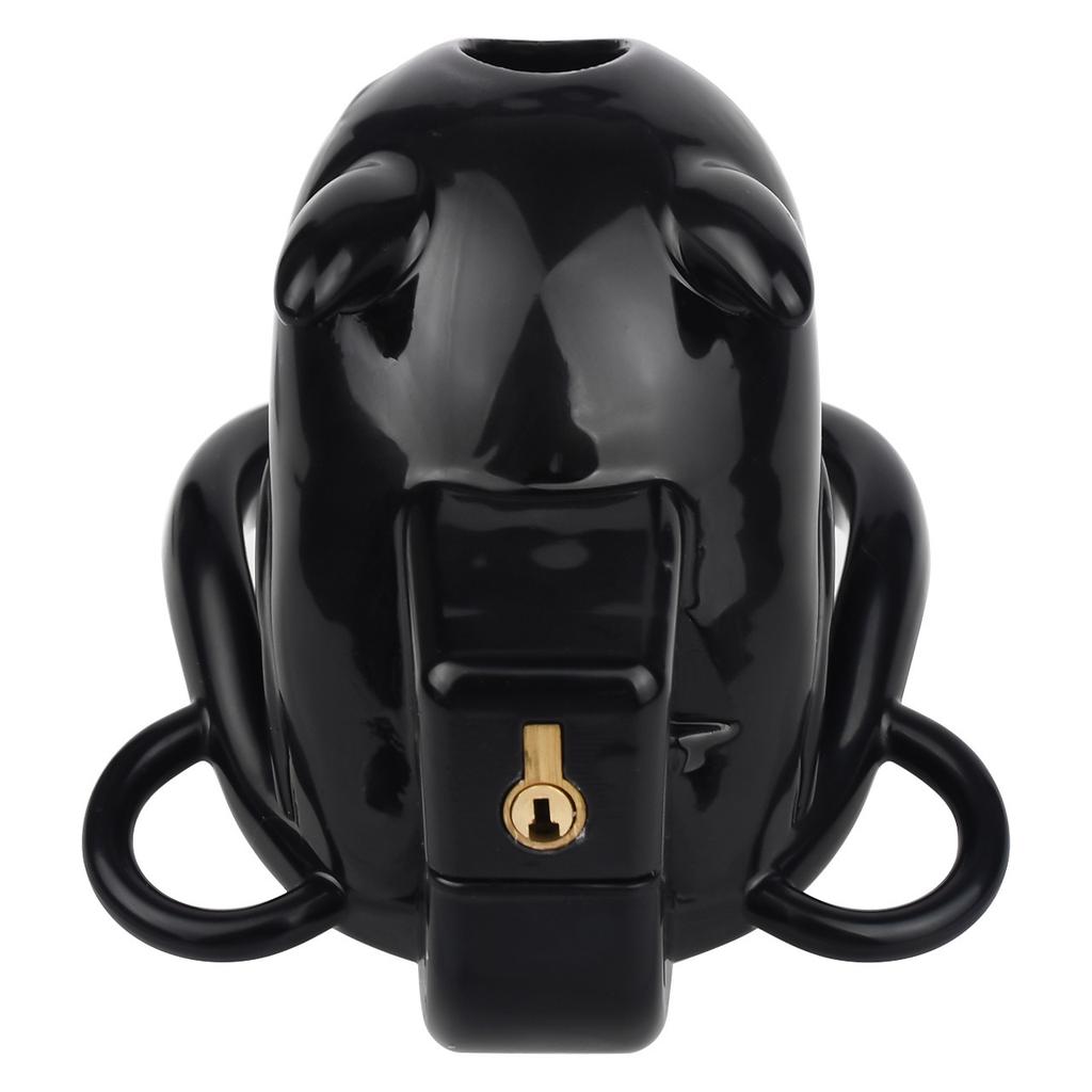 Resin CB Lock Chastity Lock Male Penis Cage Chastity Gay Sex Toys Cock Ring Urethral Chastity BDSM