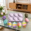 Easter Egg Silicone Mold for Chocolate Ice Cubes Resin Crafts Food Grade Flexible Egg Molds Easy Release Soap Making