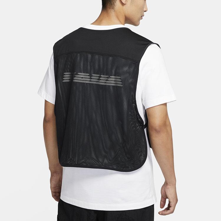 Nike Fußball Sportlich Lässige Weste Frühling Herren Oberbekleidung Schwarz CU1401-010