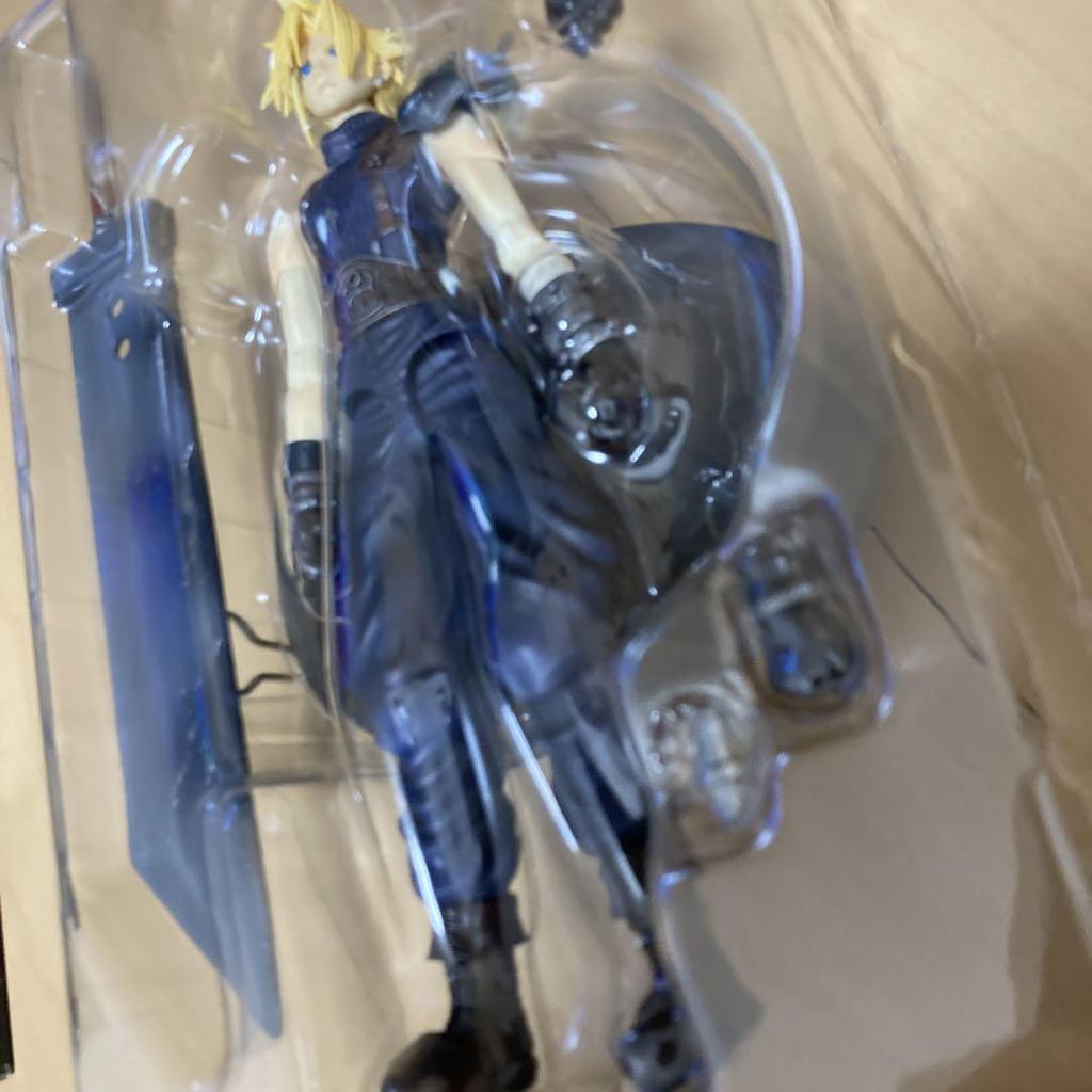 [USED] OK!! Final Fantasy VII Painted Action Figure