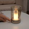 Yousheng LED Night Light with Gesture Control Soft Glow Flicker Free Motion Sensor Technology Bedside Lamp Simulation Candle Decor